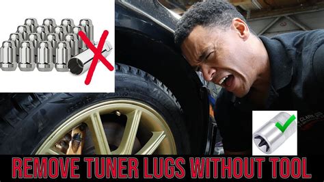 How To Remove Spline Lug Nuts Without The Key Remove a Locking Lug Nut From Your Car or Truck! Without the Key! - YouTube